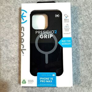 SPECK PRESIDIO 2 iPhone 15 Pro Max MagSafe Case Black Eco Friendly New Unopened